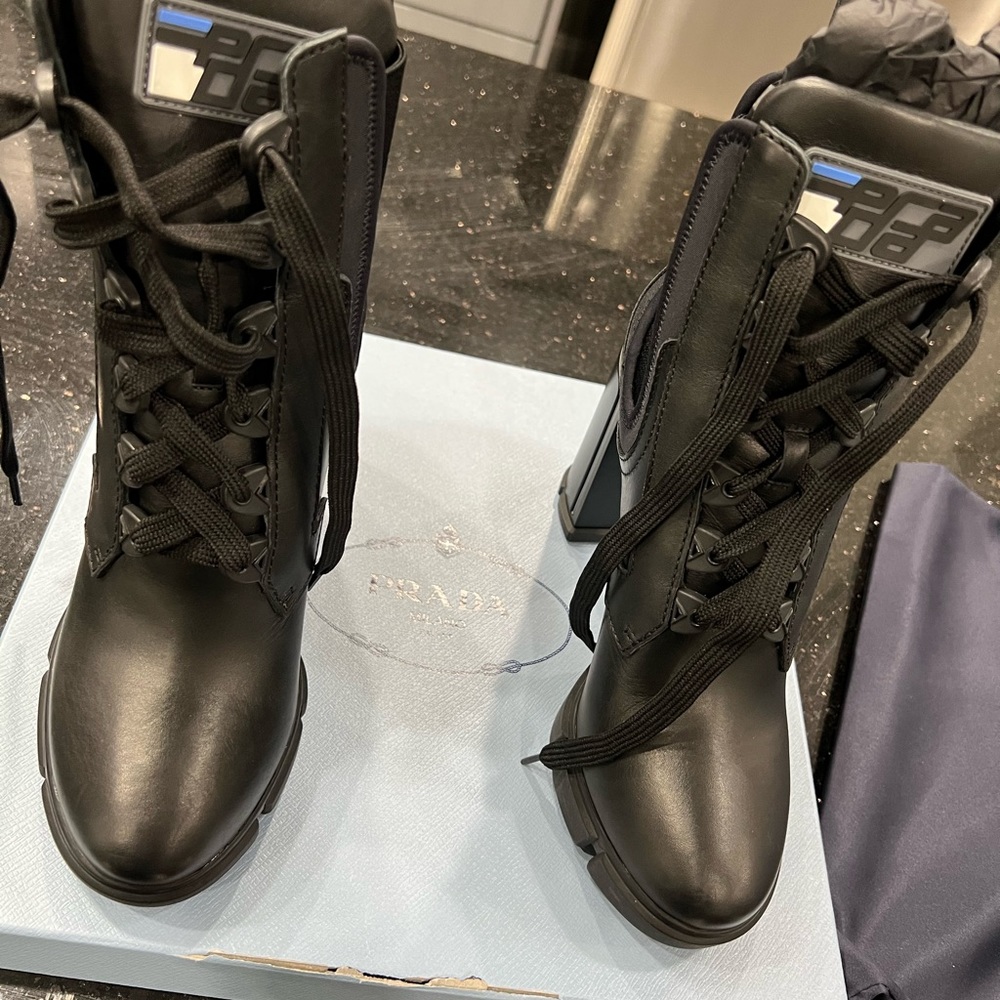 Brand new Prada Boots with original box, size: 38